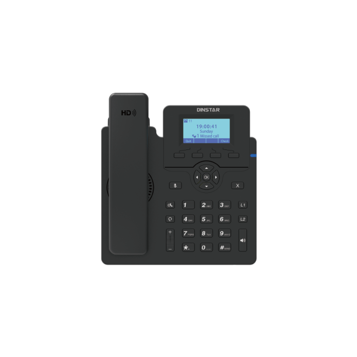 DINSTAR C60UP Téléphone IP Entrée de gamme