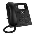 SNOM - D735 Desk Telephone Black