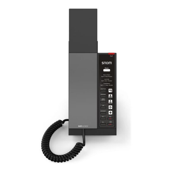 SNOM - Snom HD340,1-Line Next Gen SIP Corded phone,1 SIP identity,2 ×GbE, Includes Power adapter