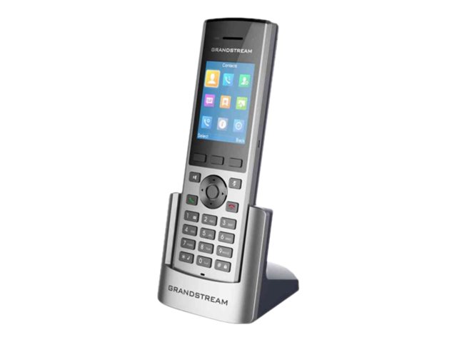 GRANDSTREAM - DP730 - DECT IP phone, 10 SIP accounts, 10 lines, 240x320 (2.4) LCD, 1500mAh Li-ion, 5V/1A Micro-USB PSU