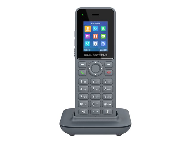 GRANDSTREAM - DP725 - DECT IP phone, 20 SIP accounts, 20 lines, 128x160 (1.8) LCD, 1500mAh Li-ion battery, 5V/1A USB-C PSU