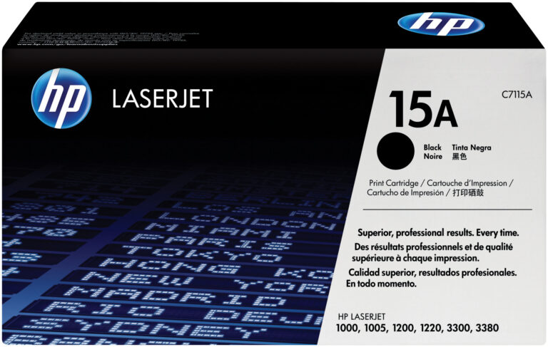 HP 15A toner LaserJet noir authentique