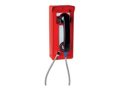 DEPAEPE - SecurPhone SIP PoE sans clavier/ urgence Rouge