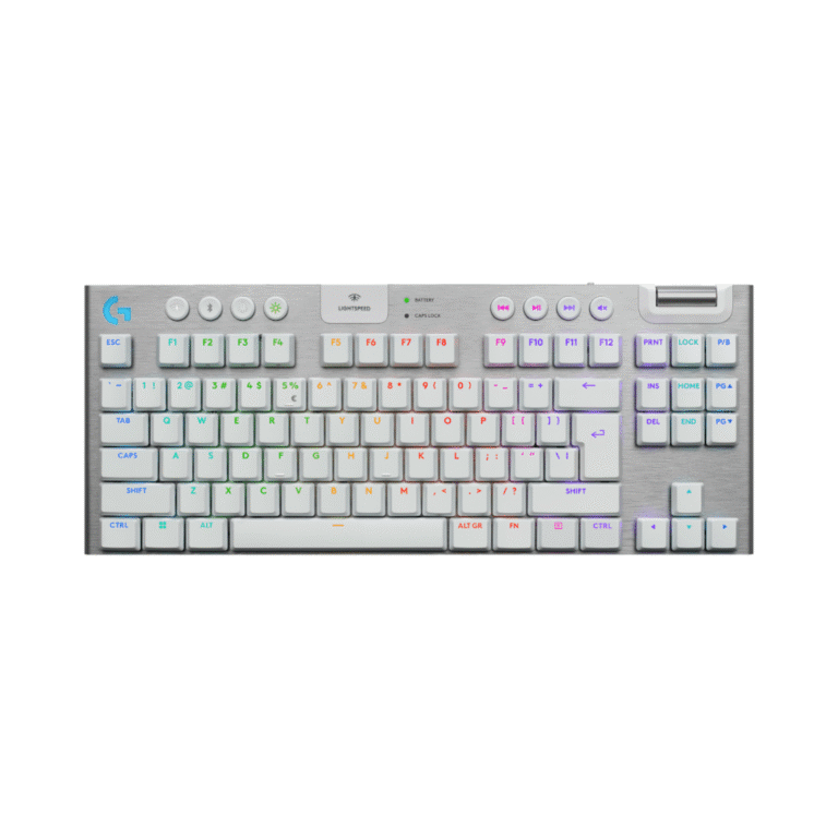 LOGITECH Clavier Gaming Sans Fil G915 X LIGHTSPEED TKL – Blanc (920-012737)