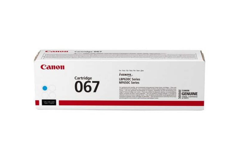 Canon 067 Cyan – Cartouche de toner Original (5101C002)