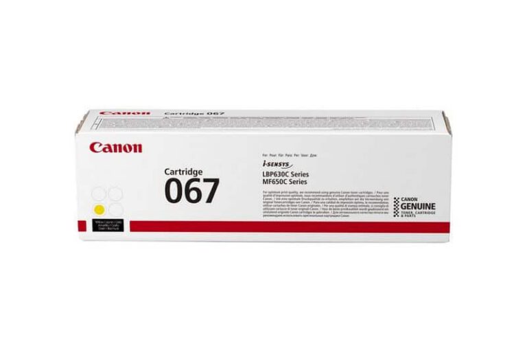 Canon 067 Jaune – Cartouche de toner Original (5099C002)