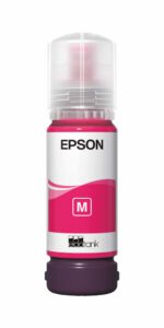 Epson 108 Magenta – Bouteille d’encre Epson EcoTank d’origine (C13T09C34A)