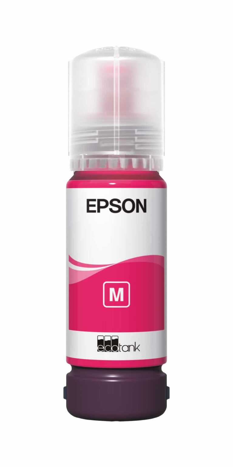 Epson 108 Magenta – Bouteille d’encre Epson EcoTank d’origine (C13T09C34A)