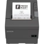 Imprimante étiquettes Epson TM-T88V Noire Série et USB + Alimentation PS 180 (C31CA85042)