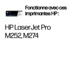 HP 201A Jaune – Toner HP LaserJet d’origine (CF402A) – Image 3