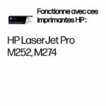 HP 201A Jaune – Toner HP LaserJet d’origine (CF402A) – Image 4