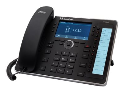 AUDIOCODES - SFB 445HD IP-Phone PoE GbE with an external power supply black