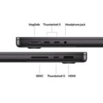 Apple MacBook Pro Air M4 14 pouces (2025) Black 16Go/512 Go (MW2U3) – Image 6