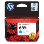 HP 655 Cyan – Cartouche d’encre HP d’origine (CZ110AE) – Image 2