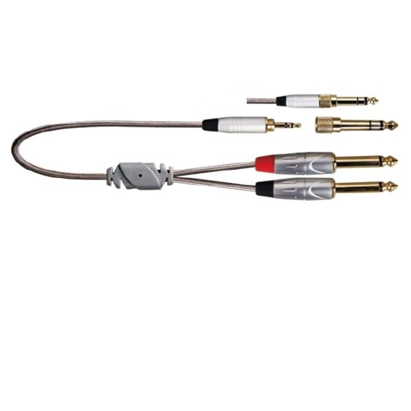 Câble  Jack stéréo vers 2 jack mono 2M