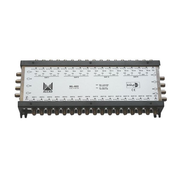 Multicommutateur cascadable 17x8