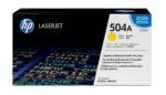 HP 504A Jaune  – Toner HP LaserJet d’origine (CE252A)