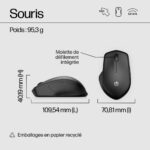 Souris sans fil HP 280 – Silent (19U64AA) – Image 7