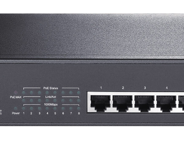 SWITCH TP-LINK PoE GIGABIT 8-PORTS