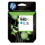 HP 940XL Cyan – Cartouche d’encre grande capacité HP d’origine (C4907AE) – Image 2