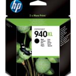 HP 940XL Noir – Cartouche d’encre grande capacité HP d’origine (C4906AE)