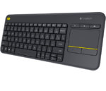 Logitech Wireless Touch Keyboard K400 Plus – Gris Foncé (5099206059276) (920-007129)