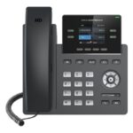 GRANDSTREAM - Professional P Phone, 4 SIP accounts, 4 lines, 2x Ethernet 10/100 no PoE, 320x240 (2.4) color LCD, 5V/0.6A PSU