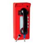 DEPAEPE - SecurPhone SIP PoE Urgence 4 (4BT) Rouge