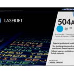 HP 504A Cyan – Toner HP LaserJet d’origine (CE251A)