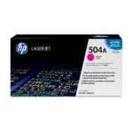 HP 504A Magenta  – Toner HP LaserJet d’origine (CE253A) – Image 2