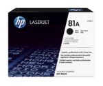 Toner HP 81A LaserJet authentique – Noir (CF281A)