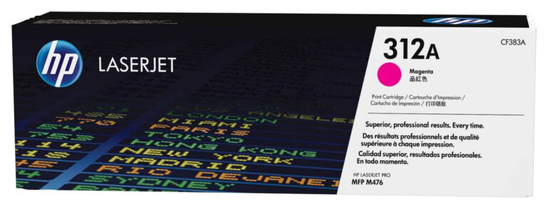 HP 312A Magenta – Toner HP LaserJet d’origine (CF383A)