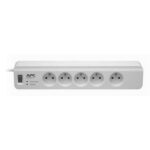 Bloc parafoudre 5 prises 230V APC Essential SurgeArrest PM5V-FR avec 2 entrées coaxiales (PM5-FR) – Image 6