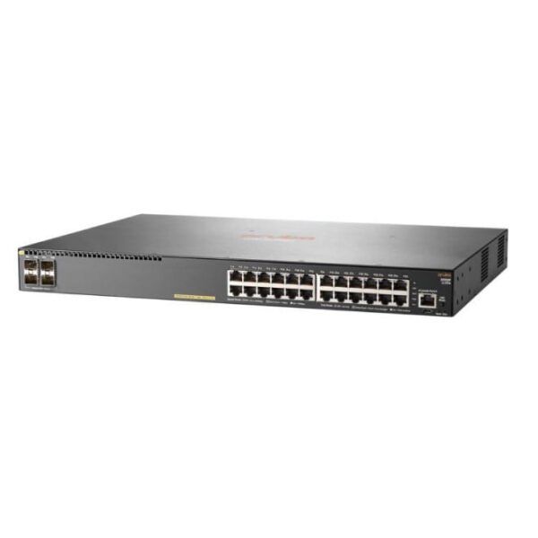 Switch Administrable Aruba 2930F 24 ports PoE+ 4SFP+ (JL255A)