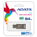 Clé USB ADATA FLASH METAL UV131 64 GO (AUV131-64G-RGY)