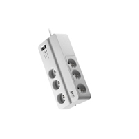 APC Bloc Parafoudre 6 Prises 2p+t (2300w) – Blanc (PM6-FR)