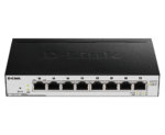 SWITCH DLINK PoE EasySmart GIGABITS 8 PORTS 10/100/1000Mbps