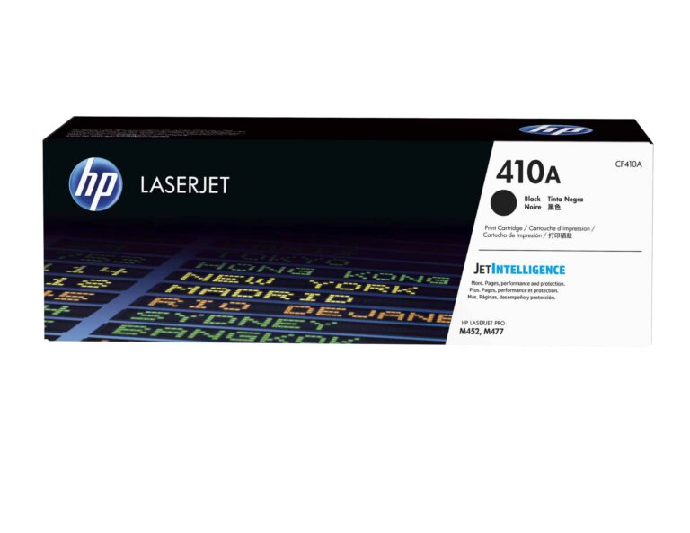 HP 410A Noir – Toner HP LaserJet d’origine (CF410A)