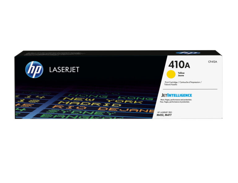 HP 410A Jaune – Toner HP LaserJet d’origine (CF412A)