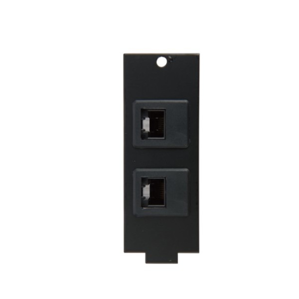 Prise 2x RJ45 pour Boîte de sol