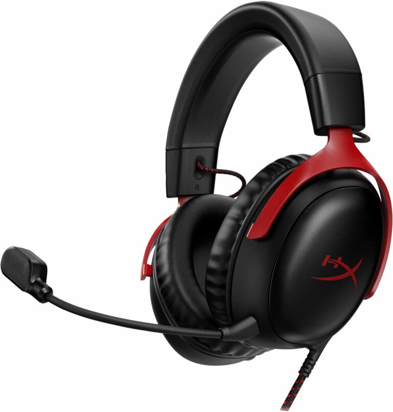 CASQUE HYPERX CLOUD III BLK/RED – GAMING HEADSET