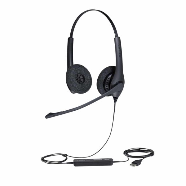 Micro-casque Jabra Biz 1500 Duo – USB Antibruit (1559-0159)