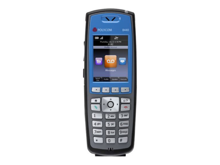 SPECTRALINK - Spectralink 8440 with Lync support. EU, Middle East, AU & NZ Handset, BLUE.
