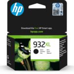 HP 932XL Noir – Cartouche d’encre grande capacité HP d’origine (CN053AE)