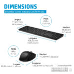 Clavier Souris sans fil HP 650 (4R013AA) – Image 7
