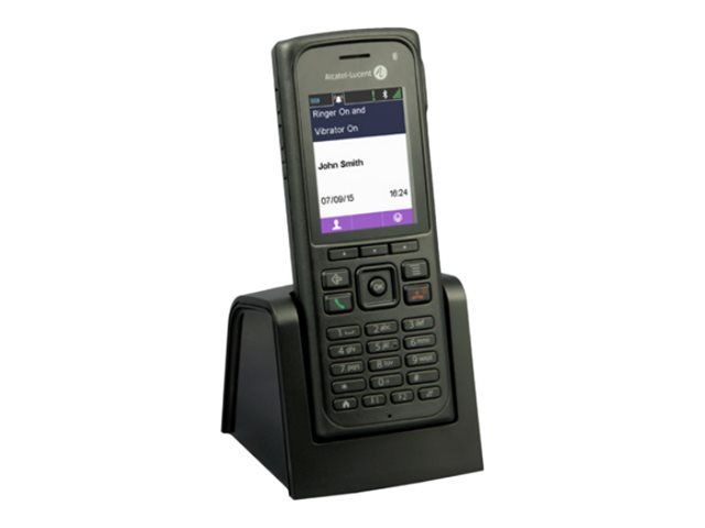 ALCATEL LUCENT ENTERPRISE - Pack 8262 DECT Handset with power supply, charger and belt clip – Alcatel-Lucent Enterprise