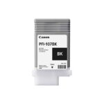 Canon PFI-107BK 130 ml – Bouteille d’encre Canon d’origine (6705B001AA) – Image 2