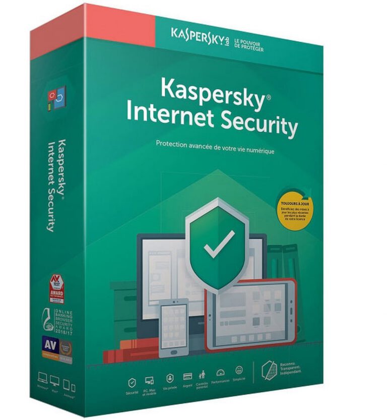 KASPERSKY INTERNET SECURITY 2020 5 POSTES MULTI-DEVICES 1 an