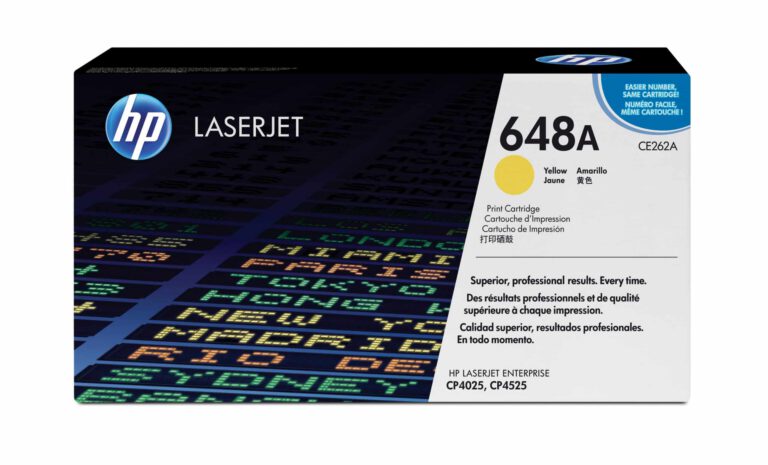 HP 648A toner LaserJet jaune authentique
