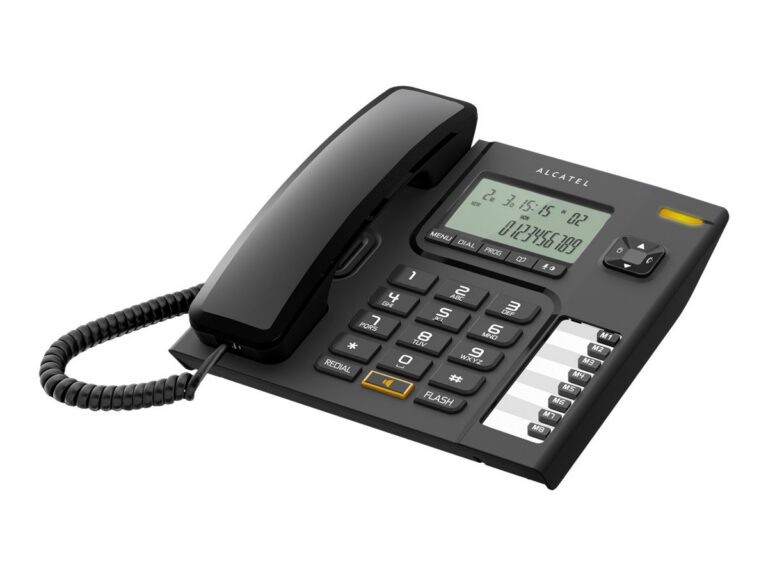 ALCATEL BUSINESS PHONES - Téléphone analogique T76 Black